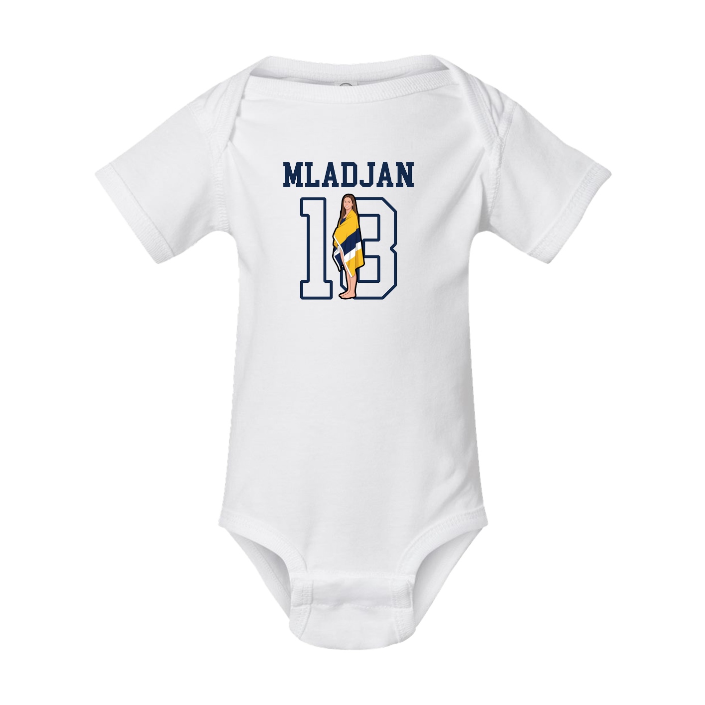 Baby Onesie — Shirsey in White