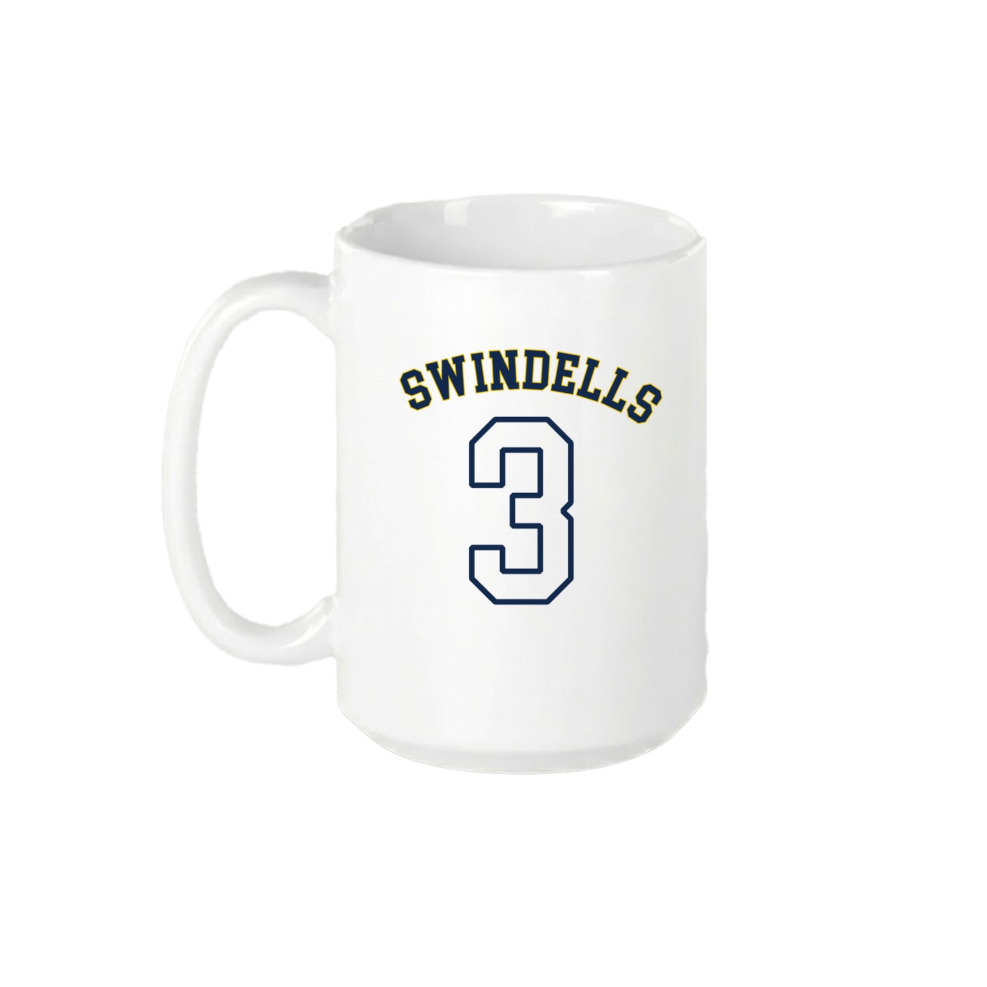 15oz Coffee Mug — Shirsey Arch in White