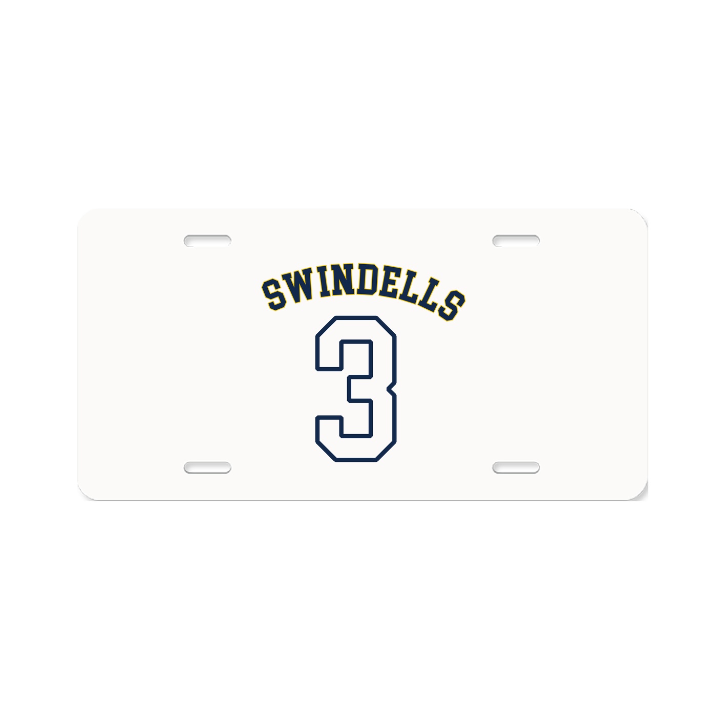 License Plate — Shirsey Arch in Classic
