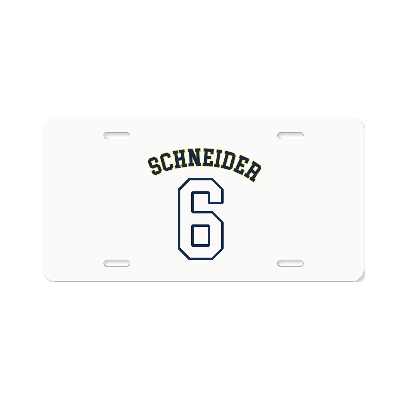 License Plate — Shirsey Arch in Classic