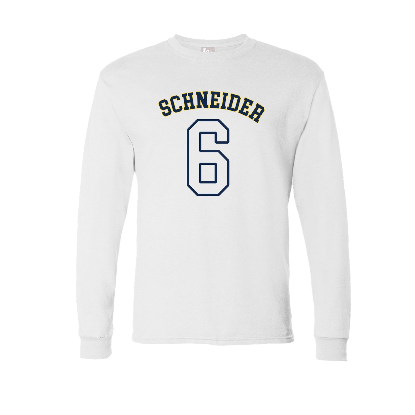 Long Sleeve Tee — Shirsey Arch in White