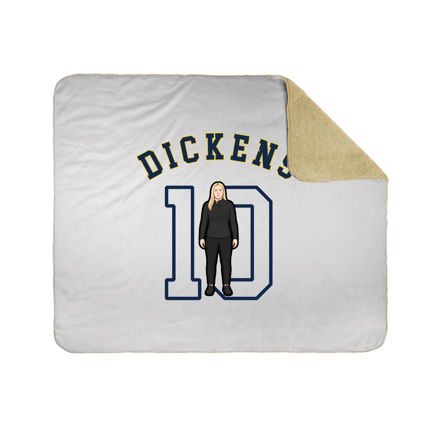 Throw Blanket — Shirsey Arch in White