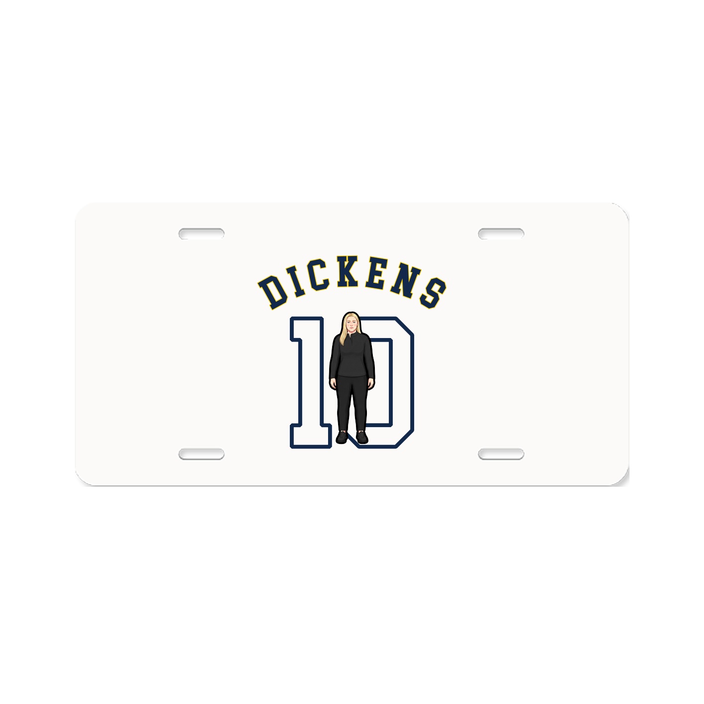 License Plate — Shirsey Arch in Classic