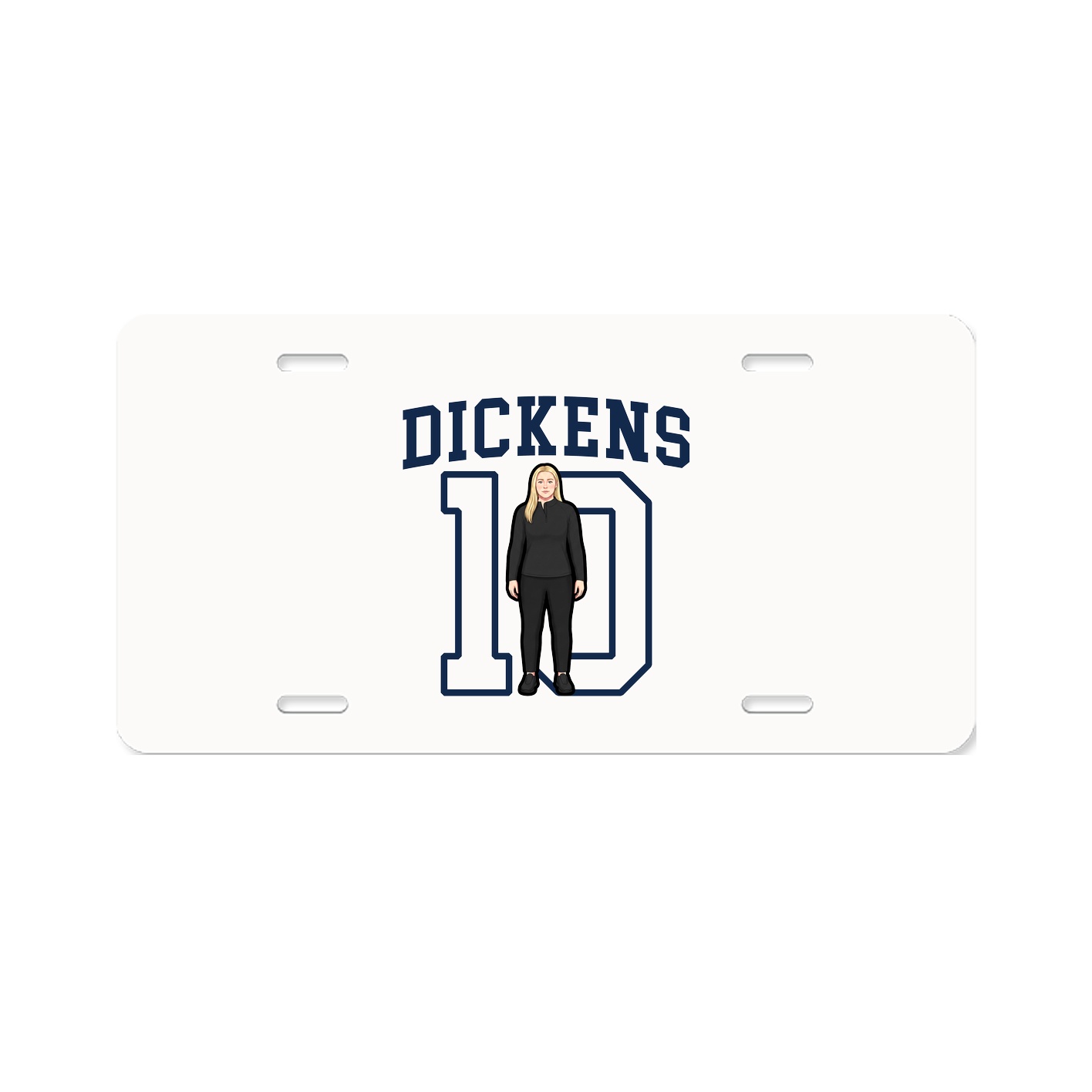 Aluminum License Plate