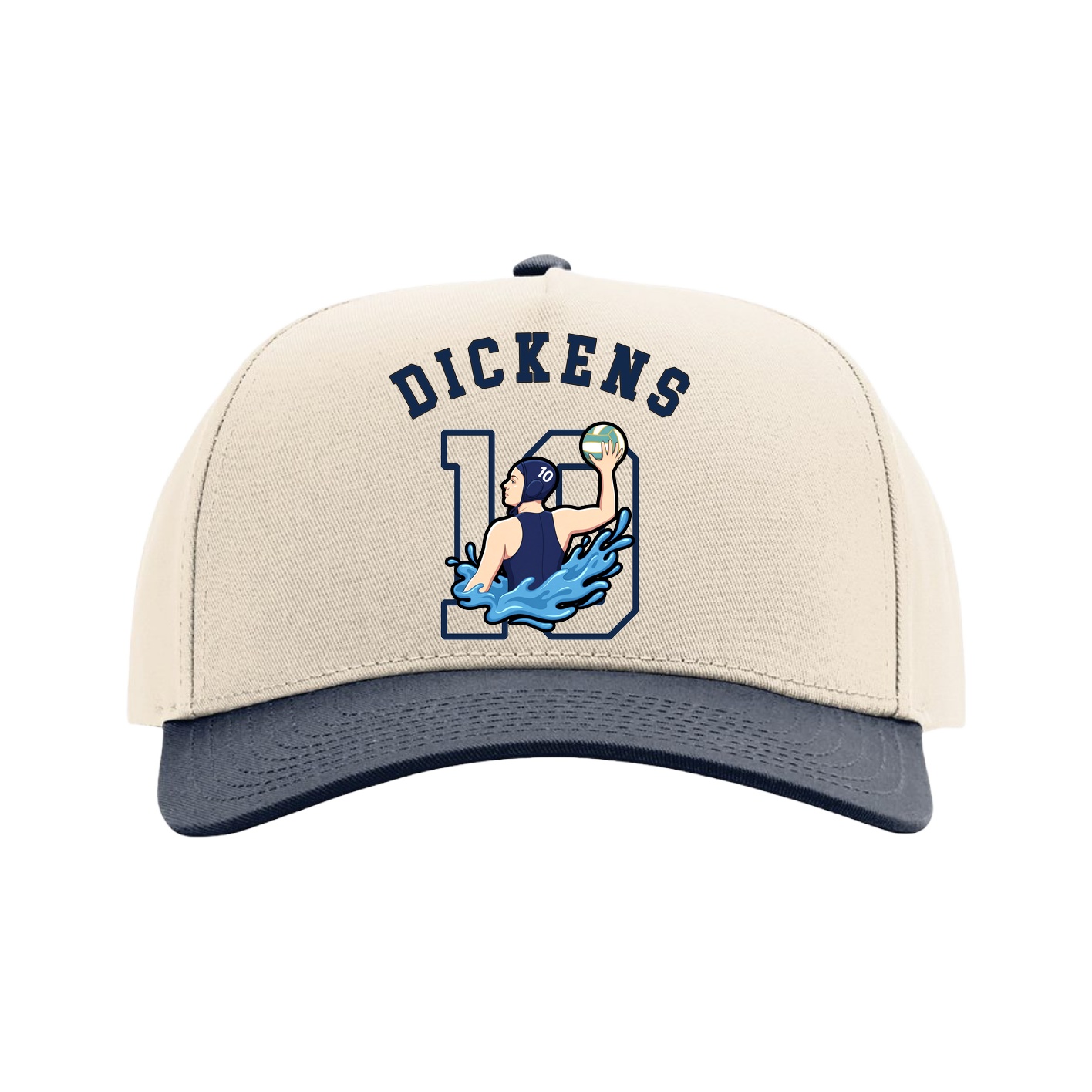 Full Fabric Five-Panel Champ Cap