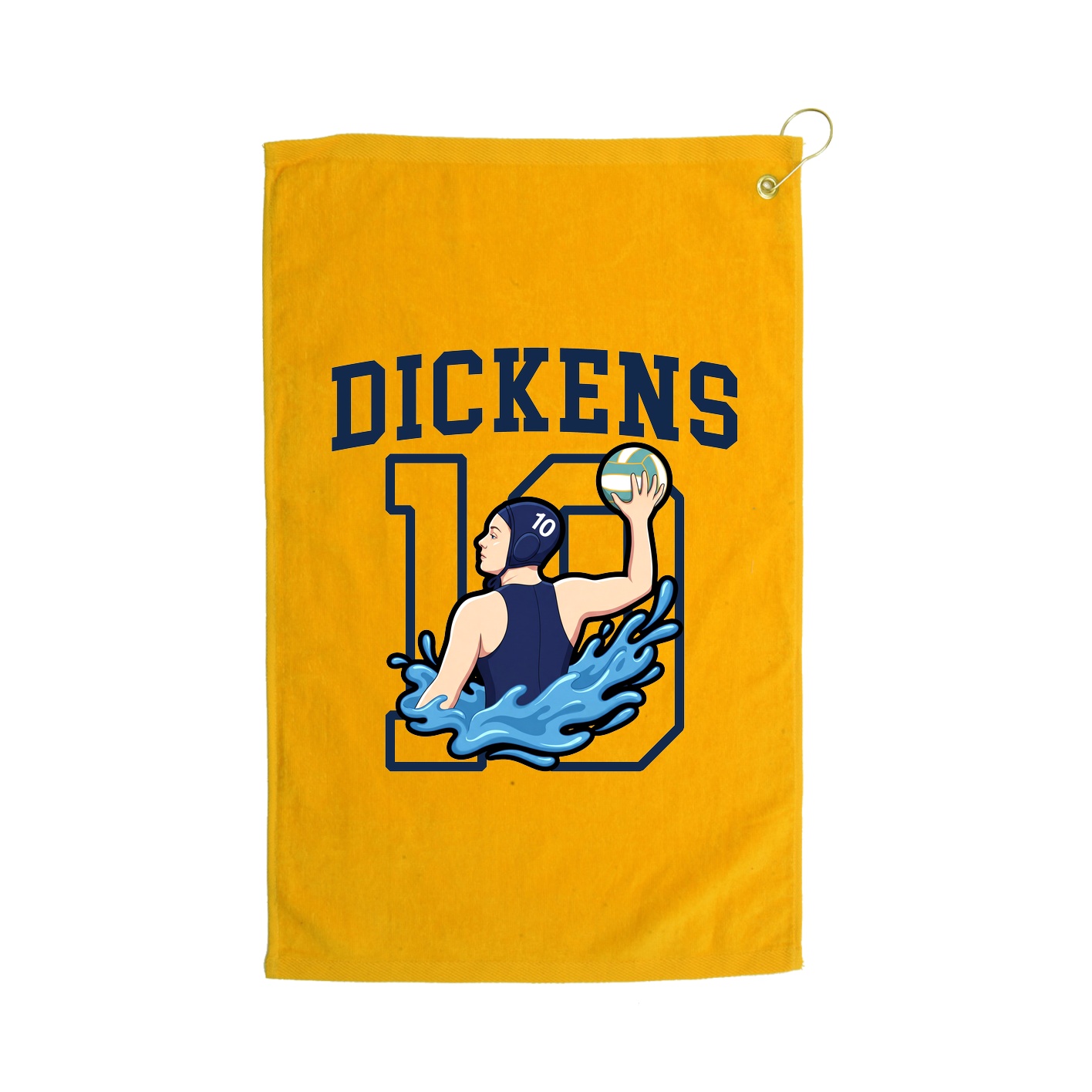 Golf Towel — Shirsey in Gold