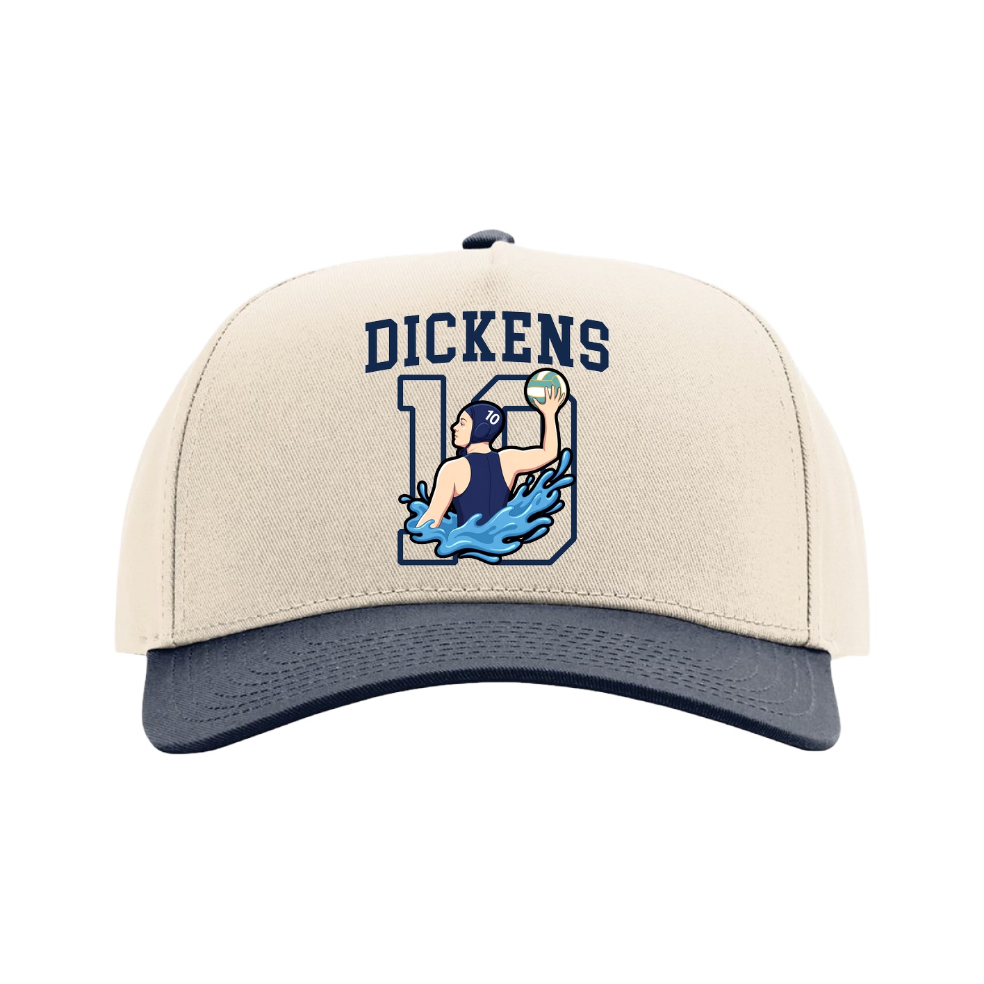 Full Fabric Five-Panel Champ Cap