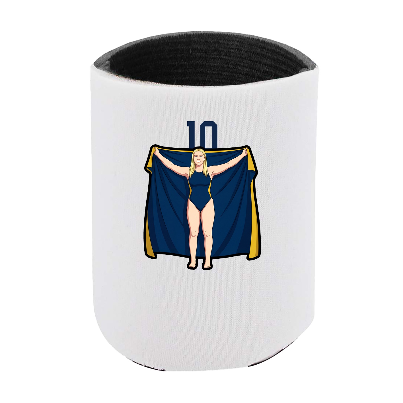 Can Holder — Number Top in White