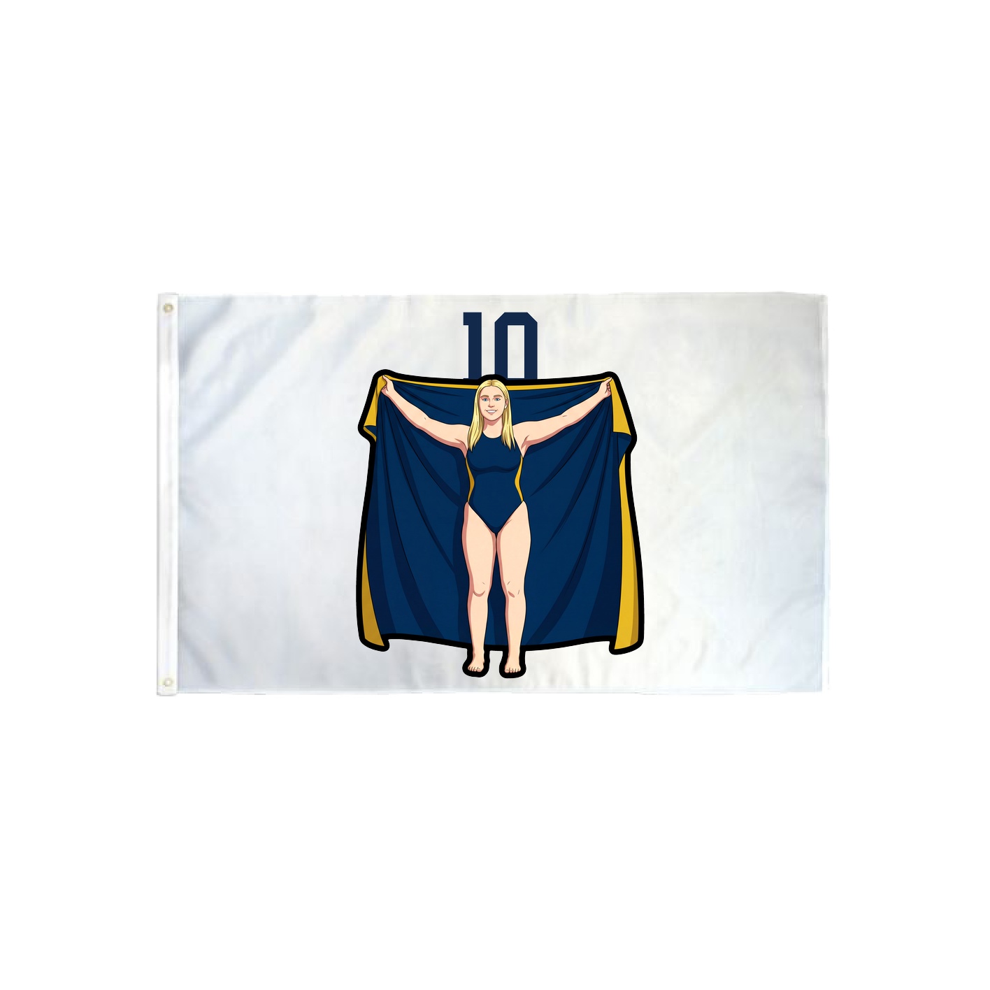 3x5 Flag — Number Top in Classic