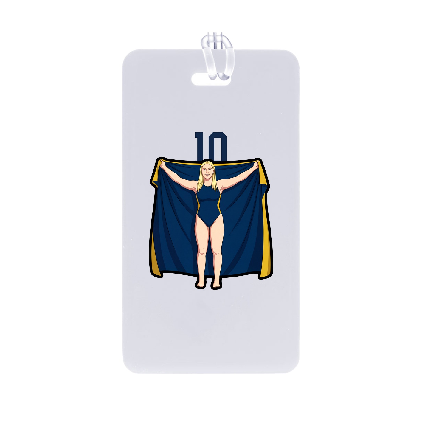Bag Tag — Number Top in Classic