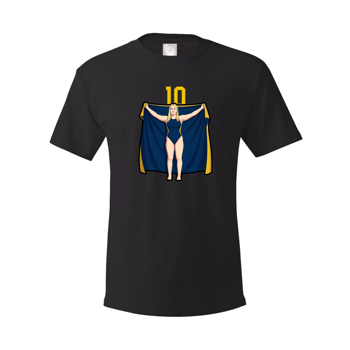 Tee — Number Top in Black