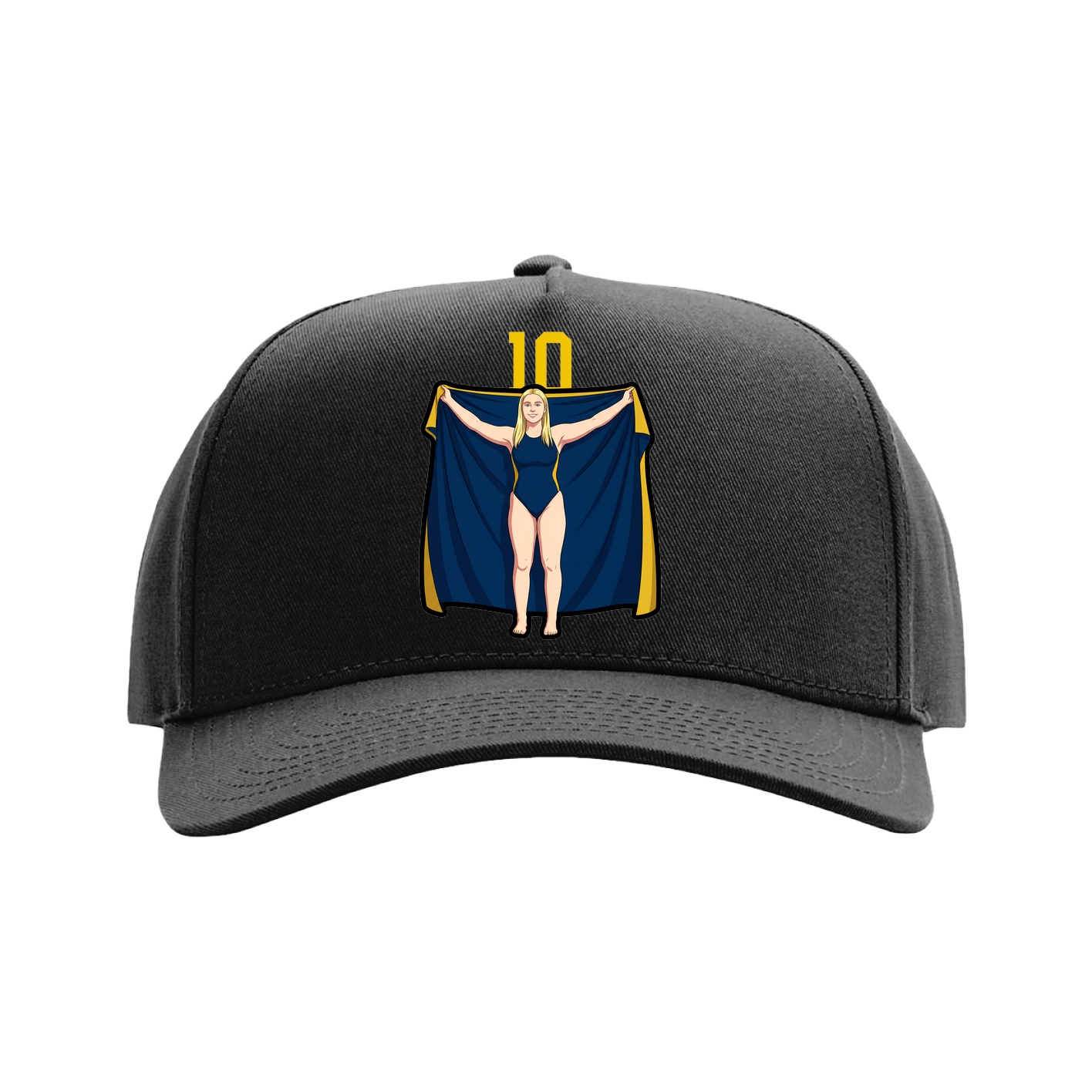 Full Fabric Five-Panel Champ Cap