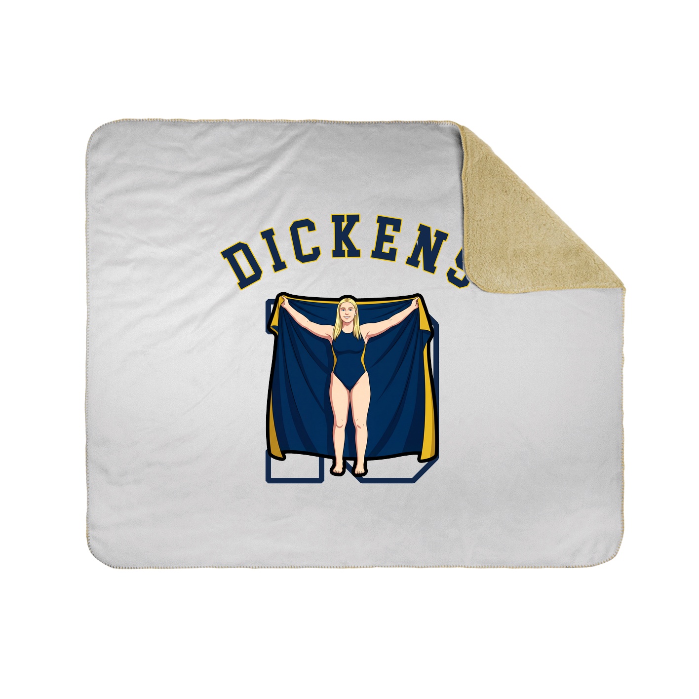 Throw Blanket — Shirsey Arch in White