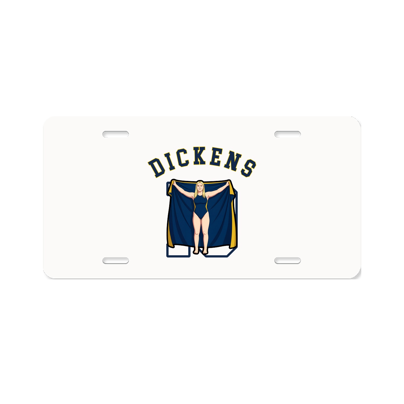 License Plate — Shirsey Arch in Classic