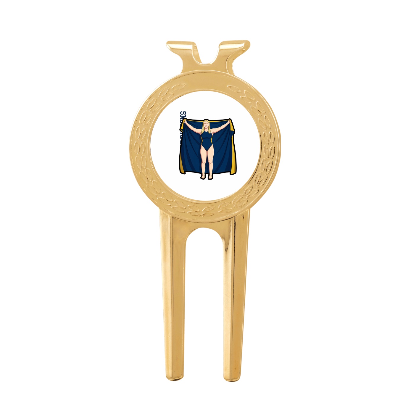 Divot Tool with Ball Marker — Name Vertical in Classic