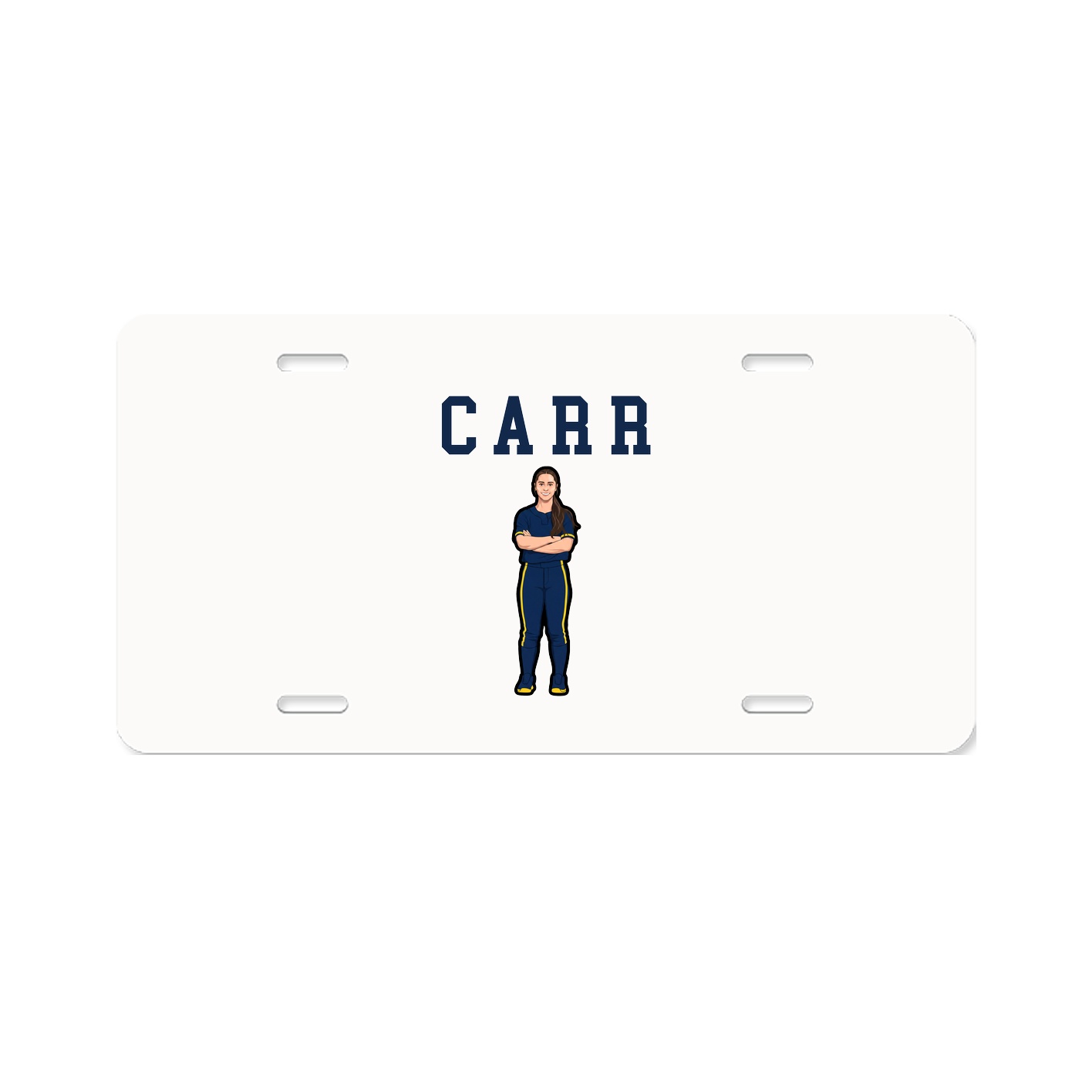 License Plate — Shirsey in Classic