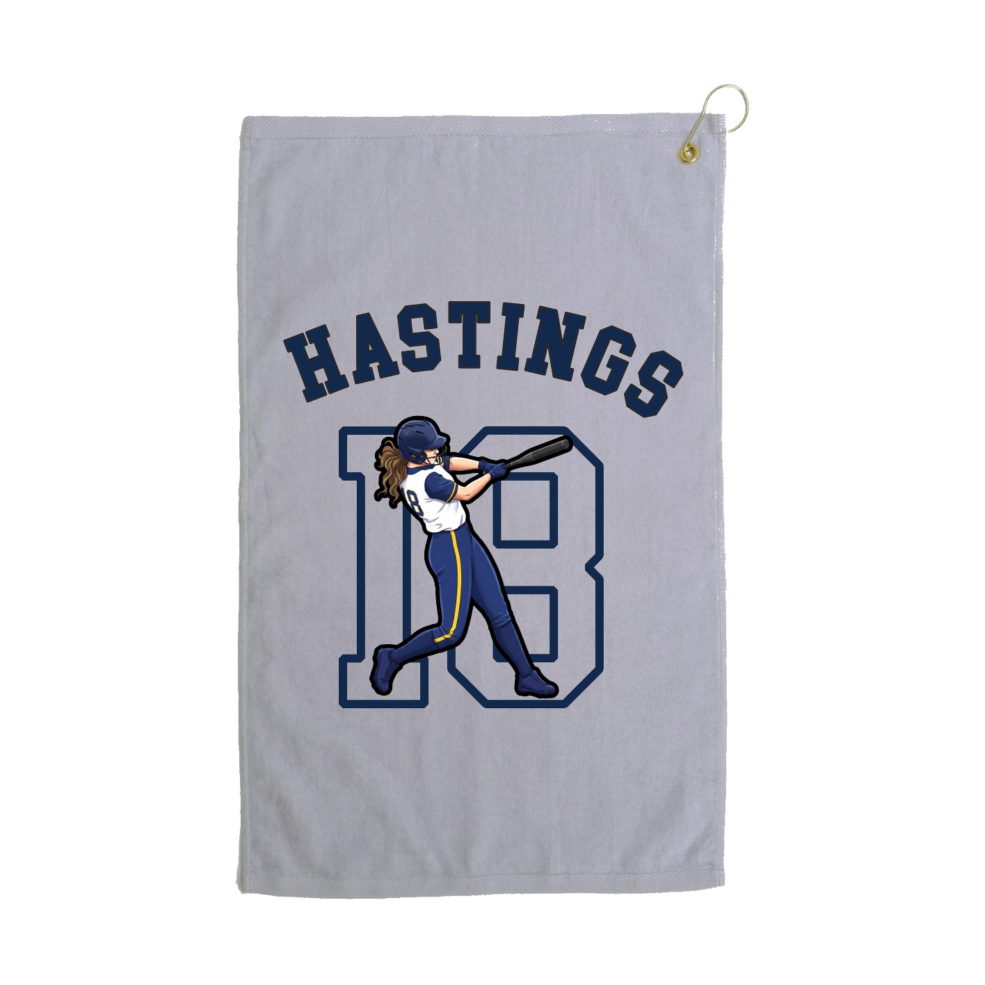 Golf Towel — Shirsey Arch in Grey