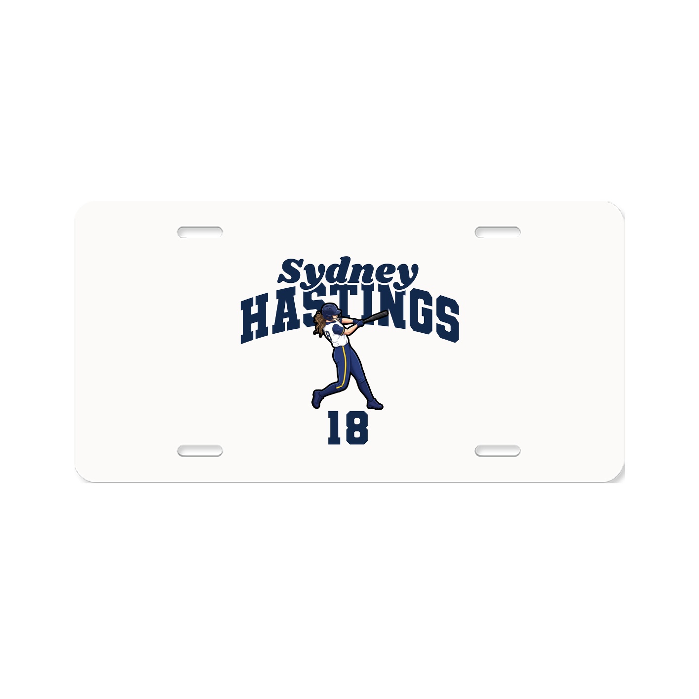 License Plate — Signature Arch in Classic