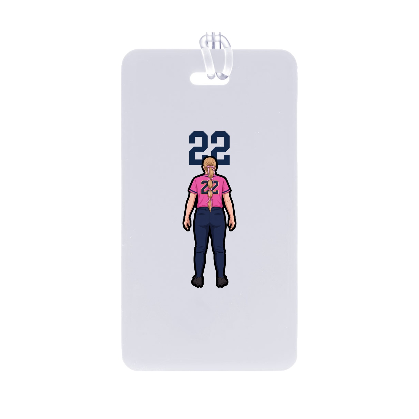 Bag Tag — Number Top in Classic