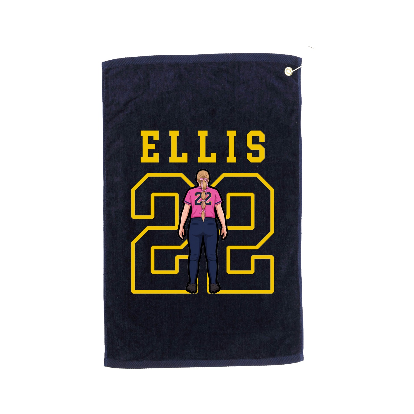 Golf Towel — Shirsey in Navy