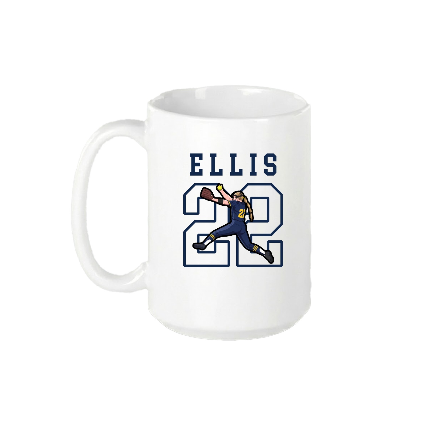 15oz Coffee Mug — Shirsey in White