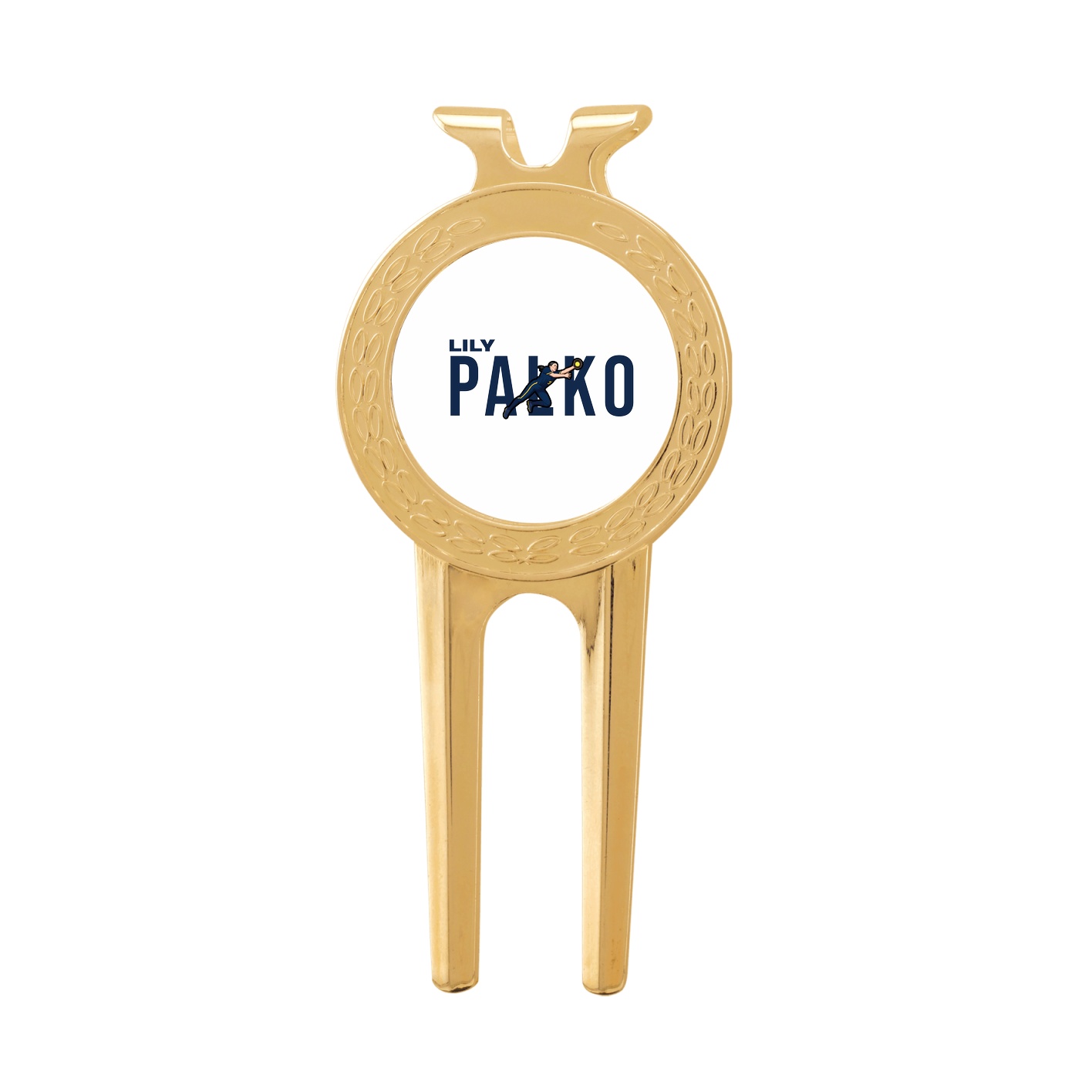 Divot Tool with Ball Marker — Player Name in Classic