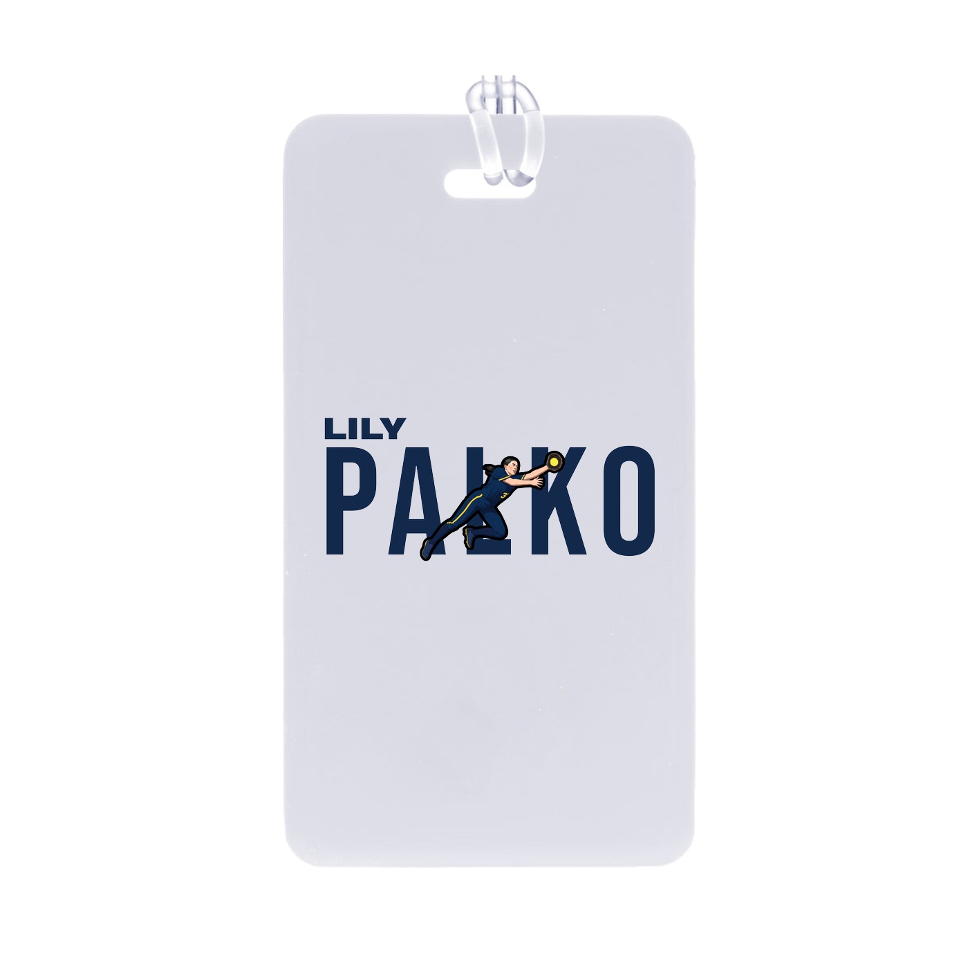 Bag Tag — Player Name in Classic