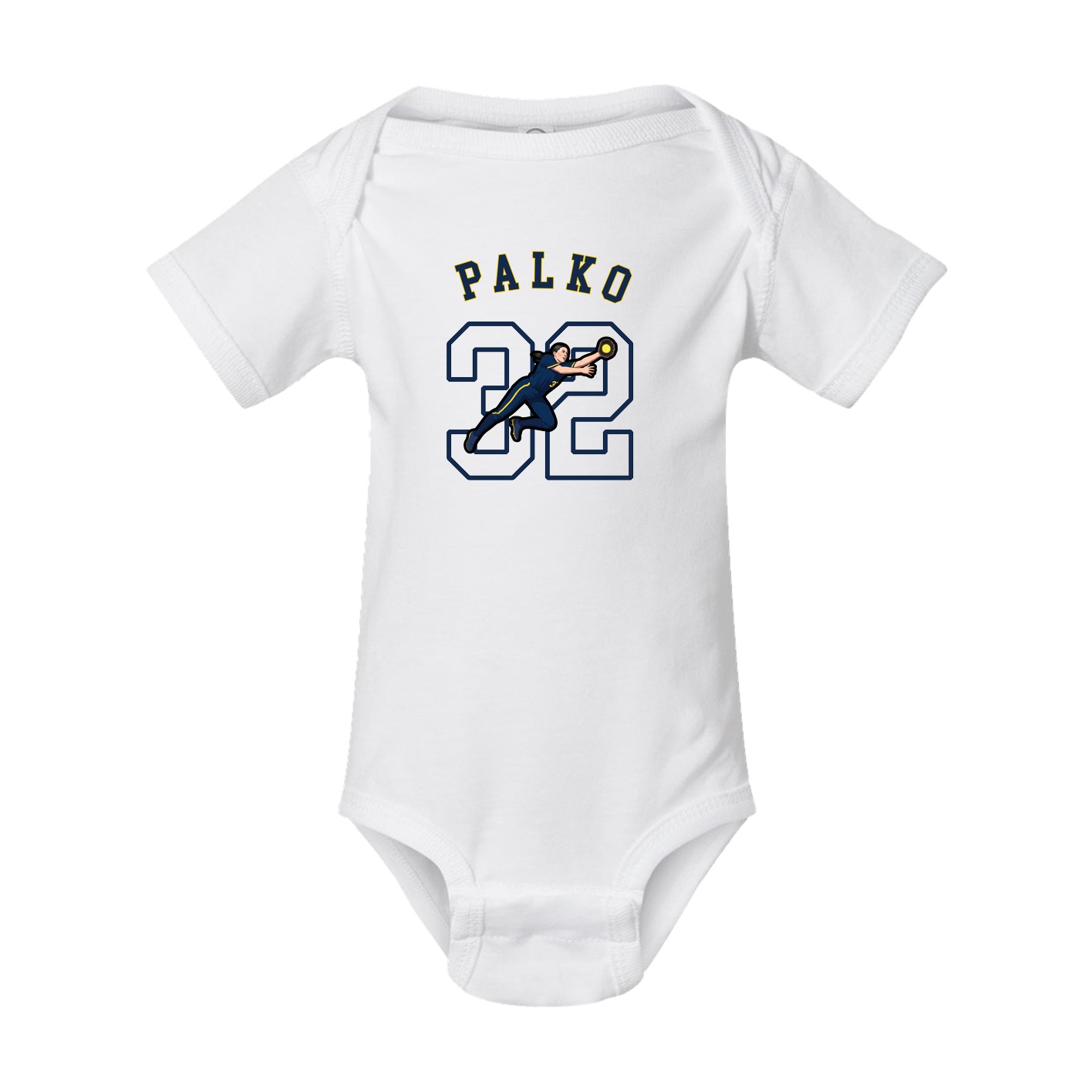 Baby Onesie — Shirsey Arch in White