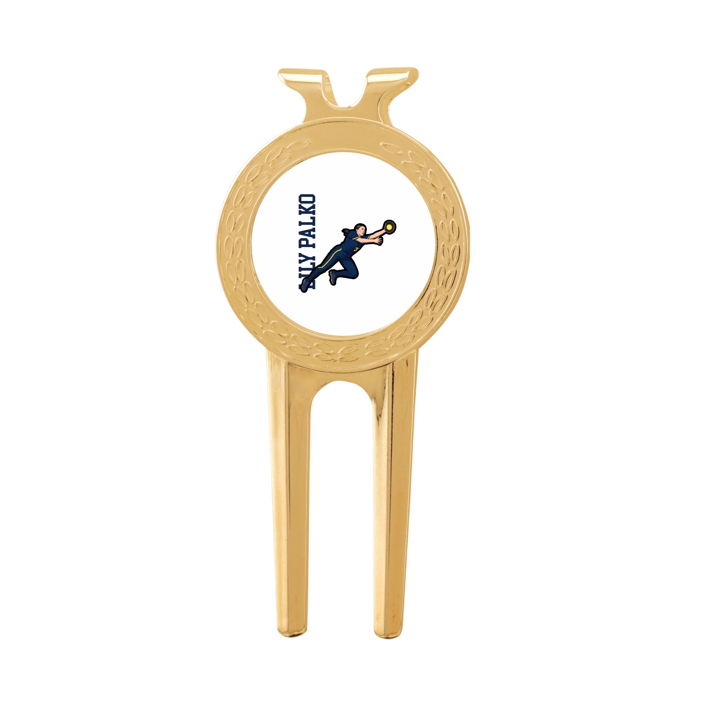Divot Tool with Ball Marker — Name Vertical in Classic