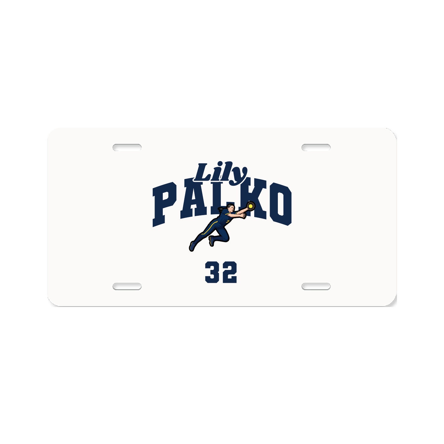 License Plate — Signature Arch in Classic