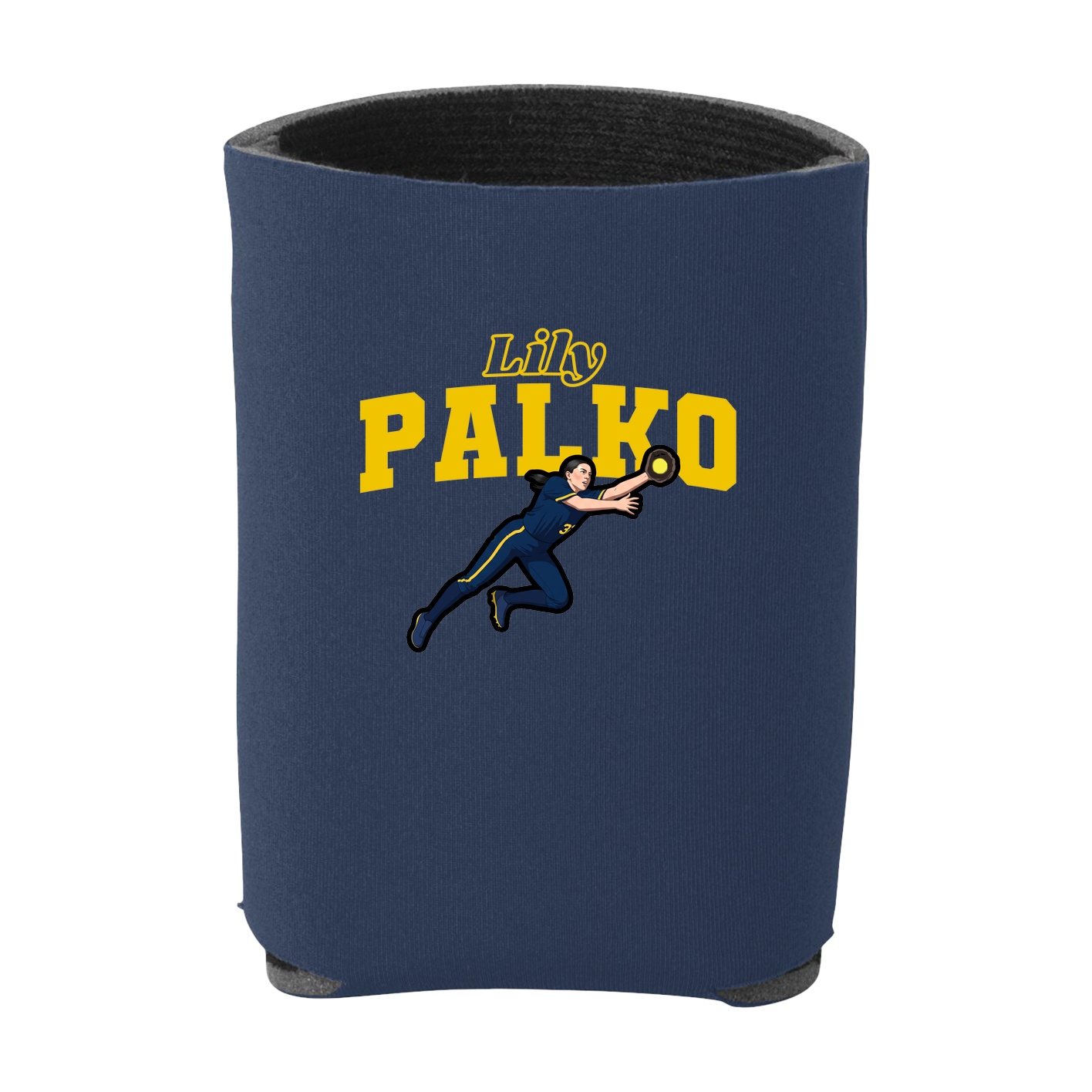 Can Holder — Name Arch in Navy