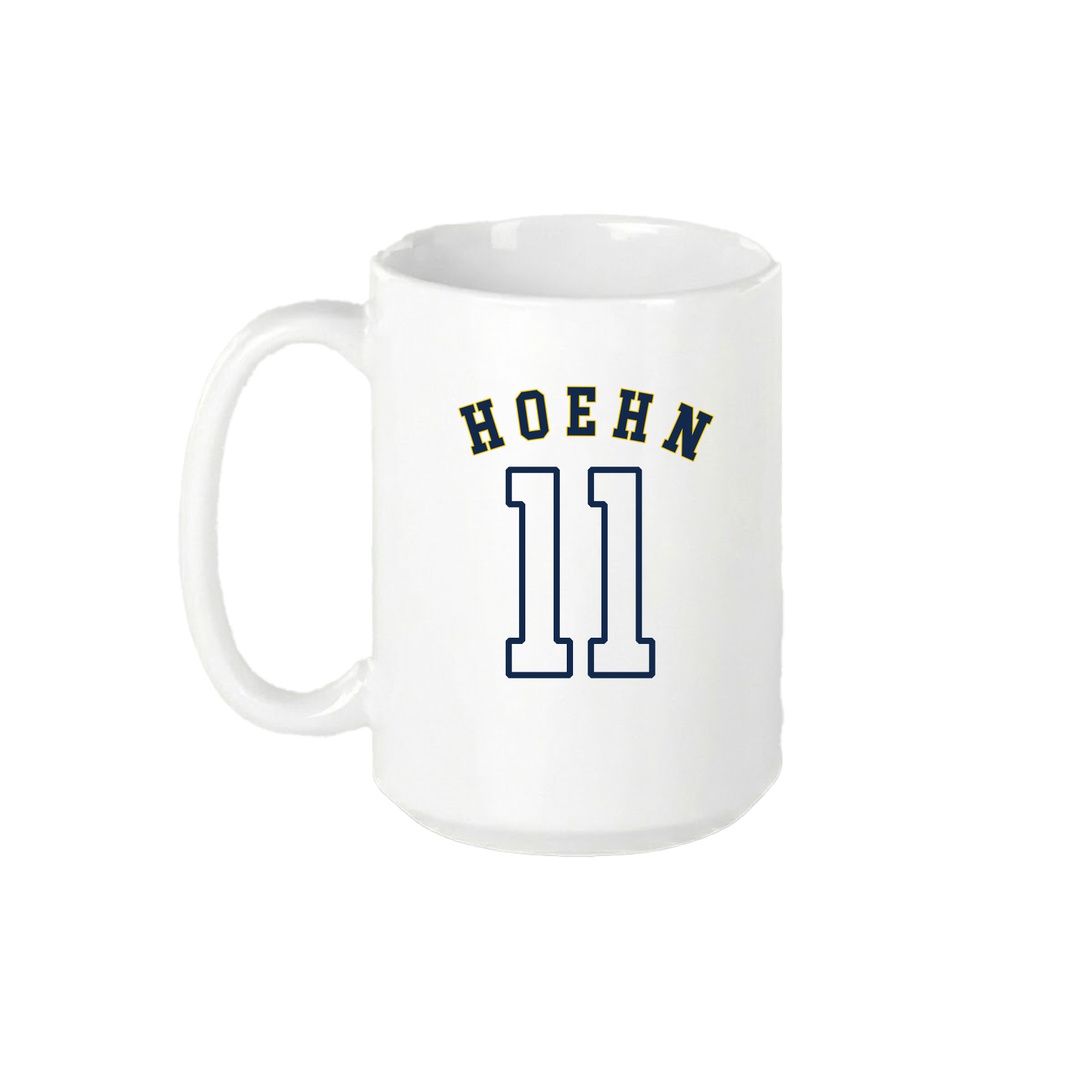 15oz Coffee Mug — Shirsey Arch in White