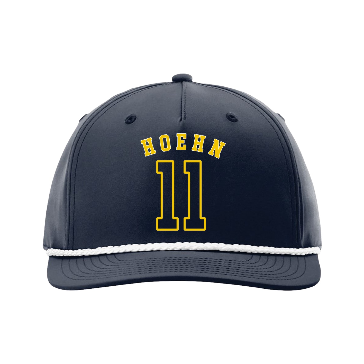 Five-Panel Classic Rope Cap — Shirsey Arch in Navy