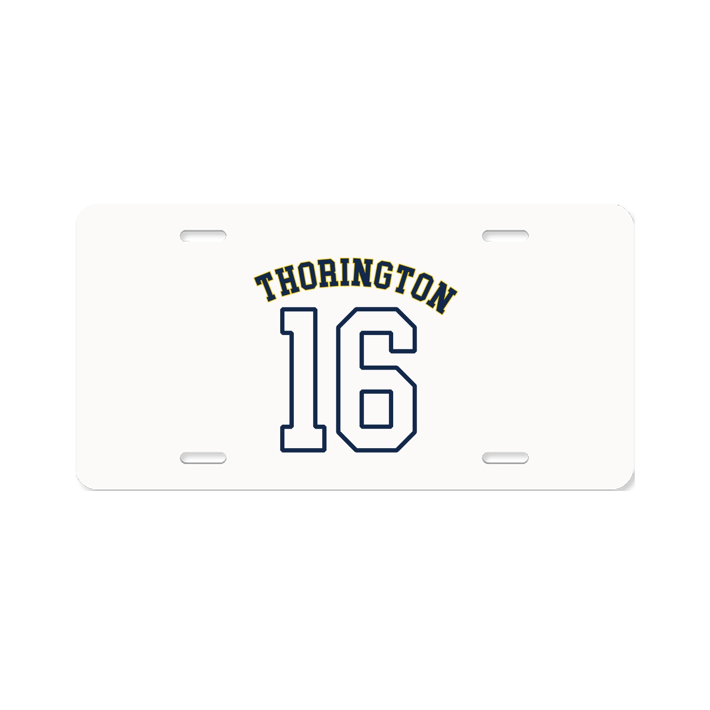 License Plate — Shirsey Arch in Classic