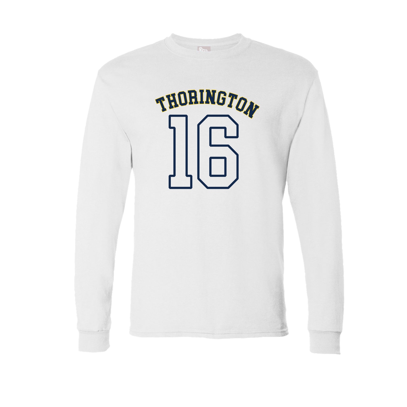 Long Sleeve Tee — Shirsey Arch in White