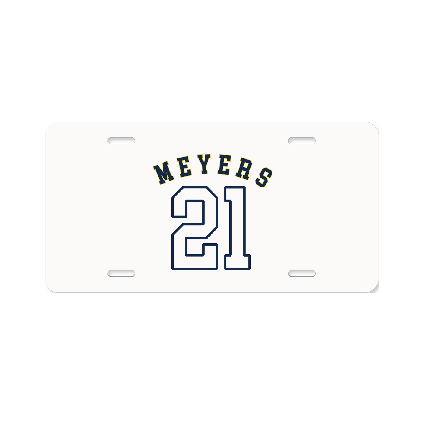 License Plate — Shirsey Arch in Classic