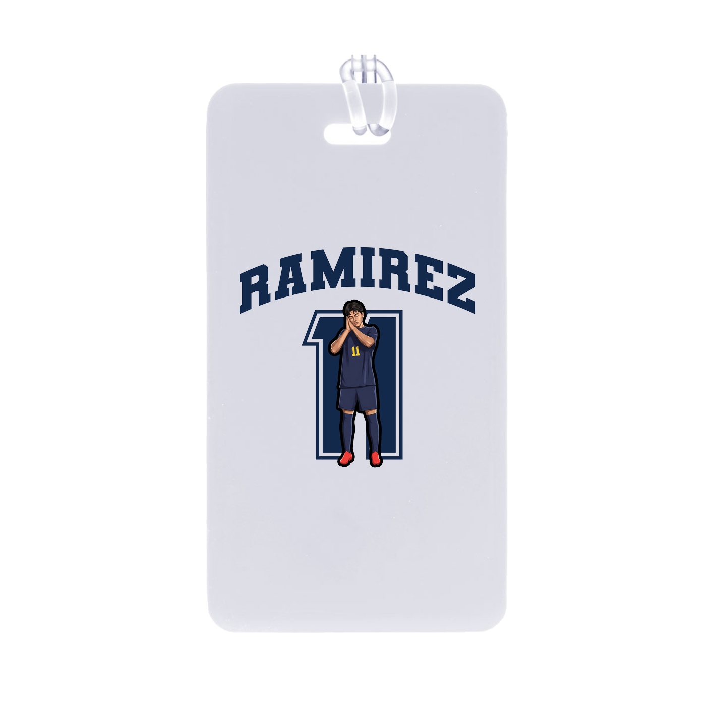 Bag Tag — Number in Classic