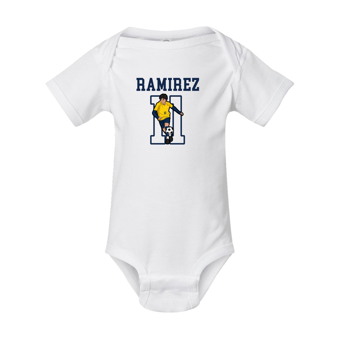 Baby Onesie — Shirsey in White