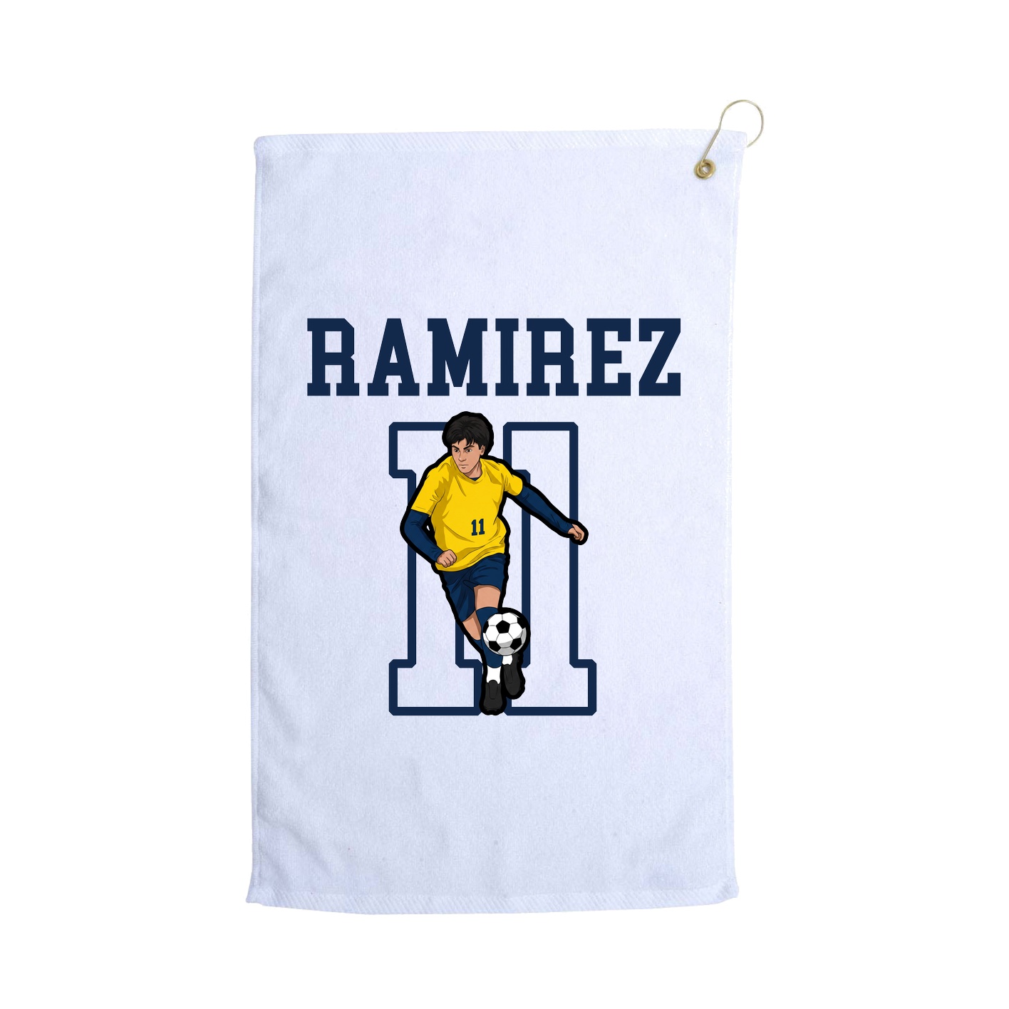 Golf Towel — Shirsey in White