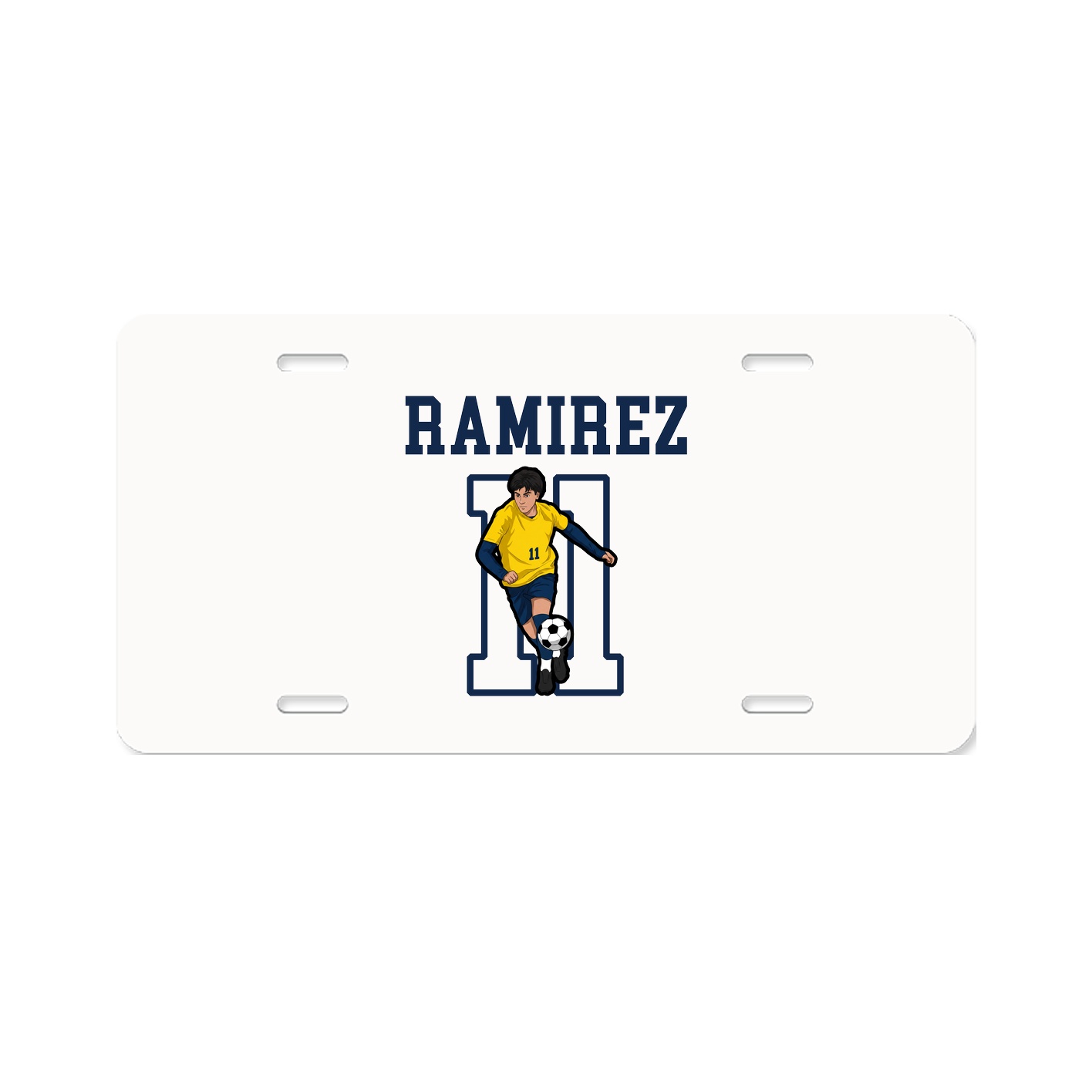 License Plate — Shirsey in Classic