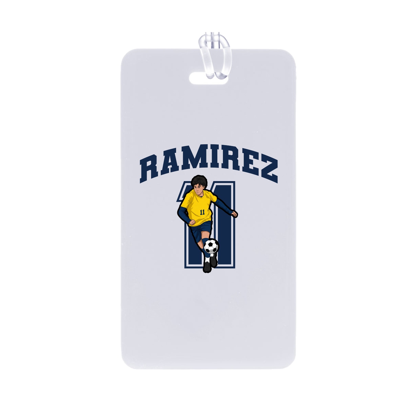 Bag Tag — Number in Classic