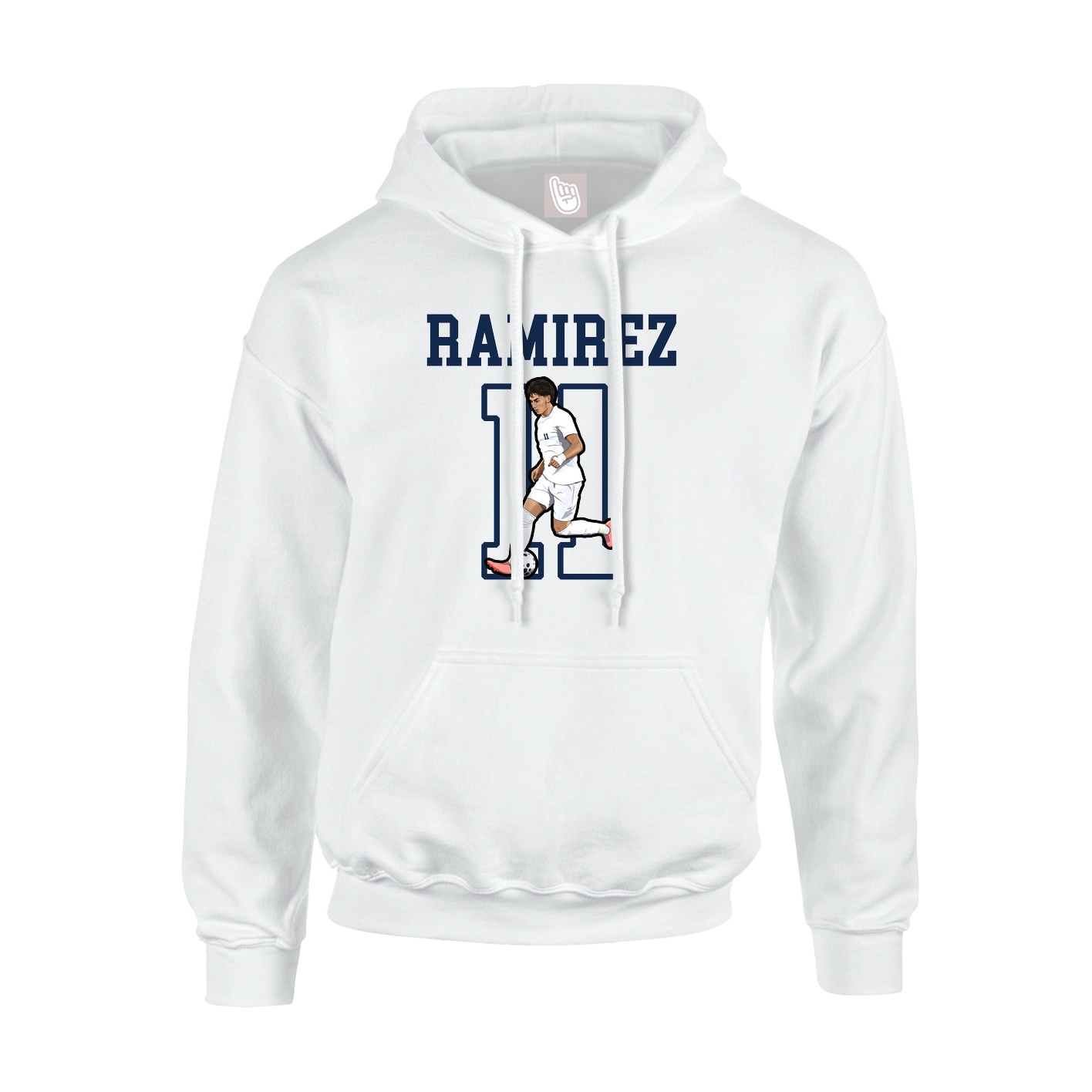 Youth Hoodie — Shirsey in White