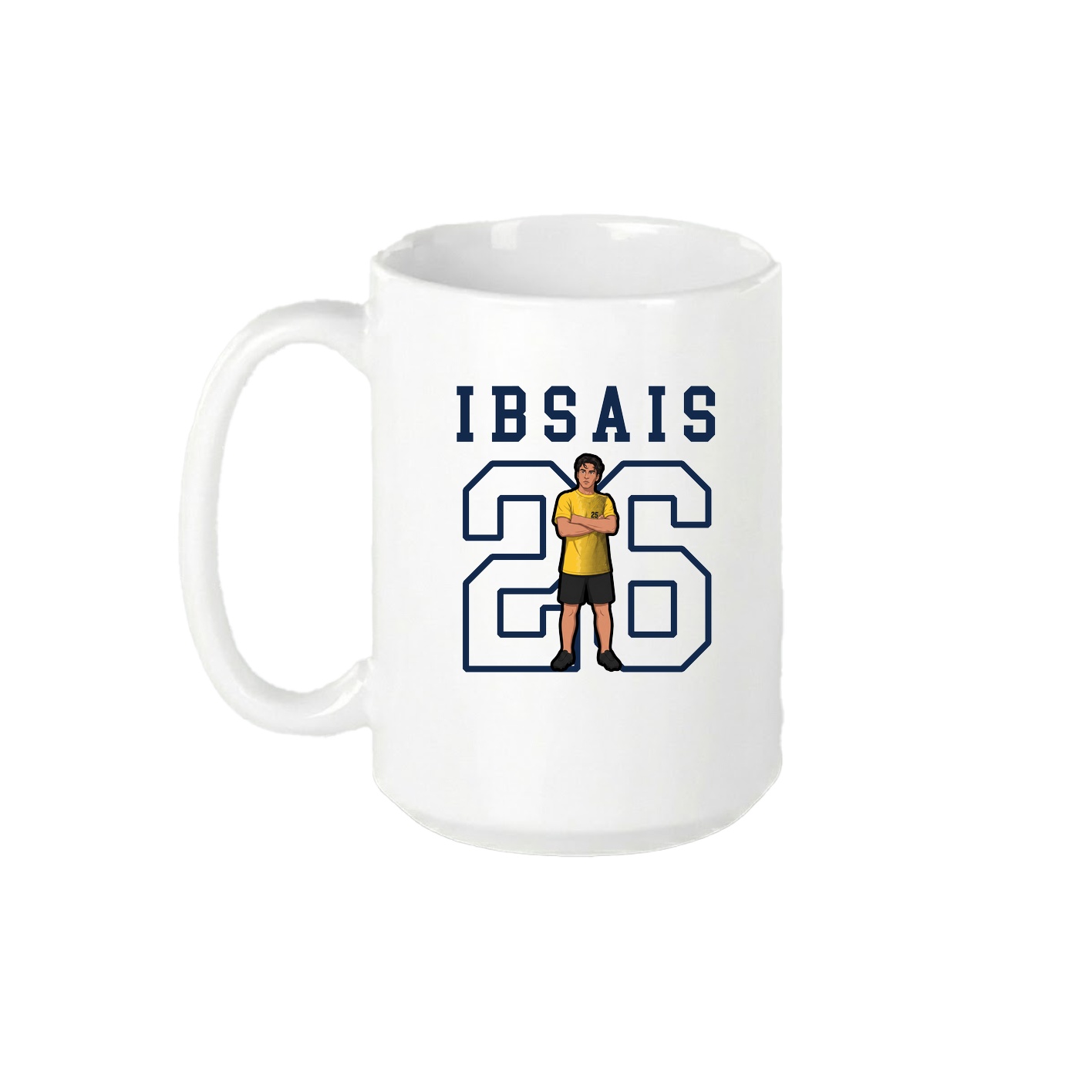 15oz Coffee Mug — Shirsey in White