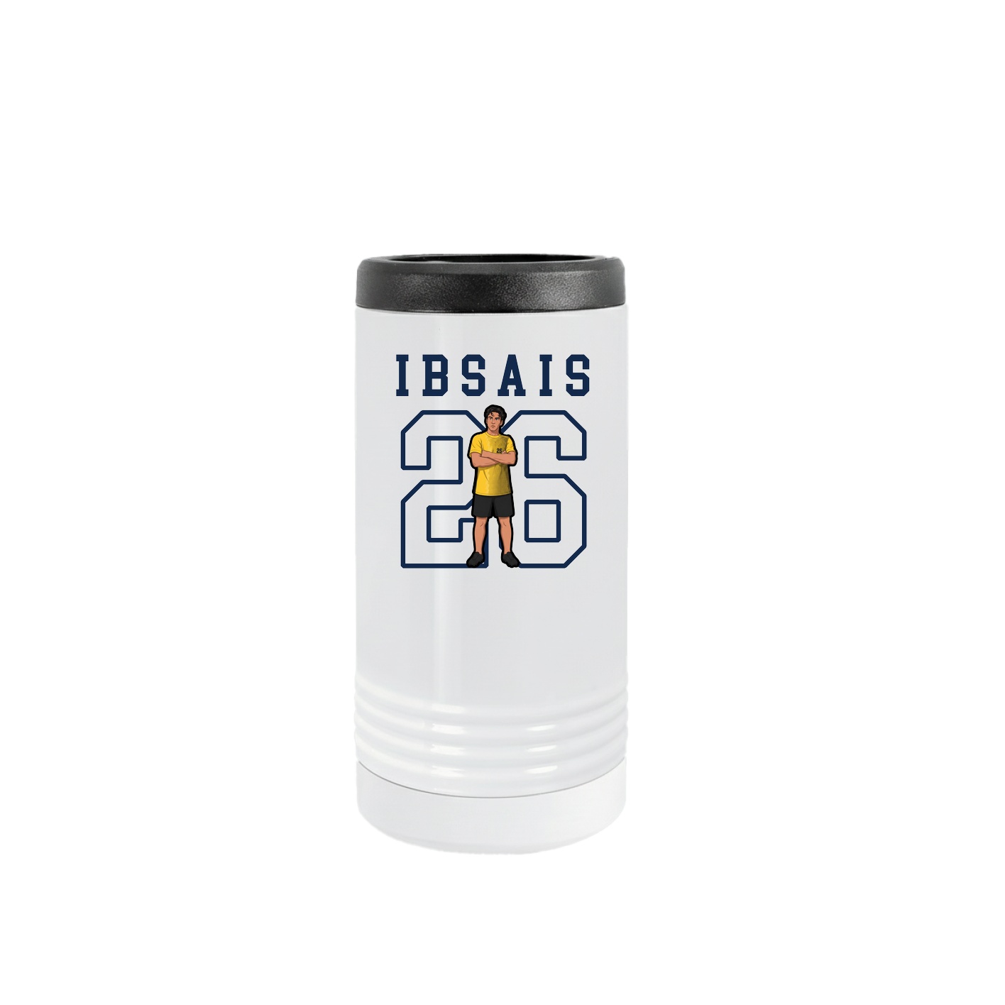 Slim Beverage Holder — Shirsey in White