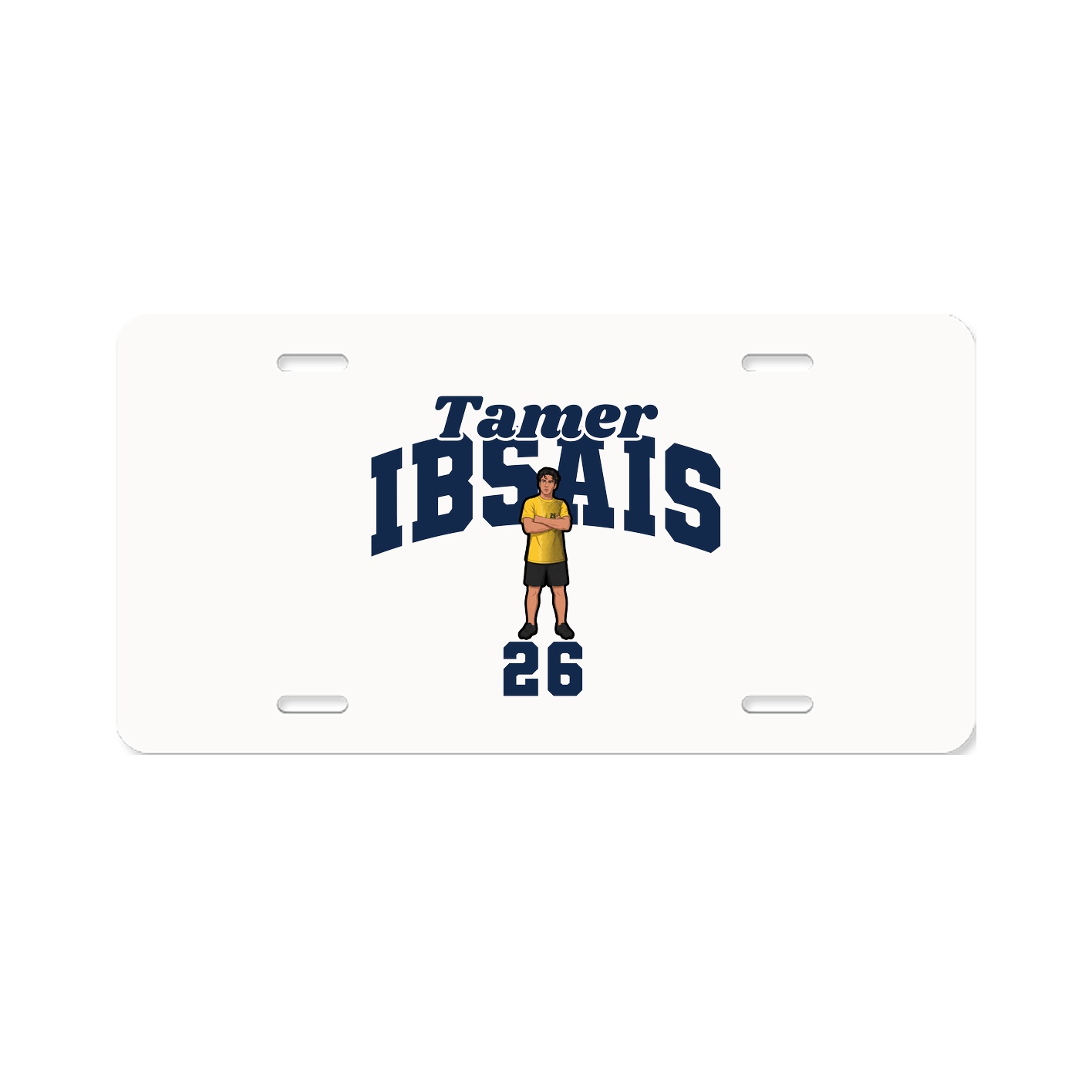 License Plate — Signature Arch in Classic