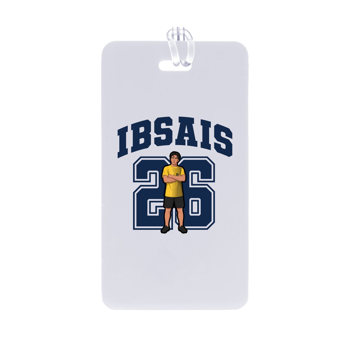 Bag Tag — Number in Classic