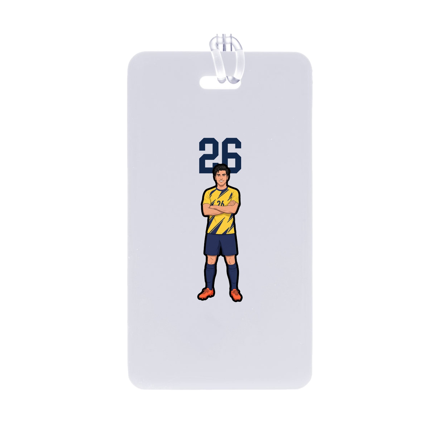 Bag Tag — Number Top in Classic
