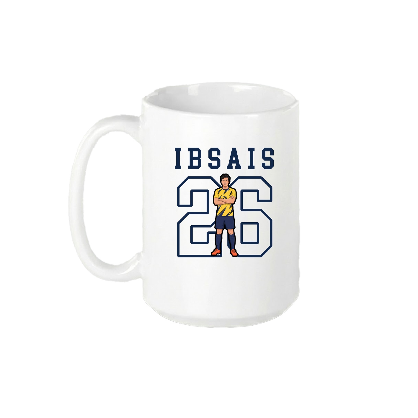 15oz Coffee Mug — Shirsey in White