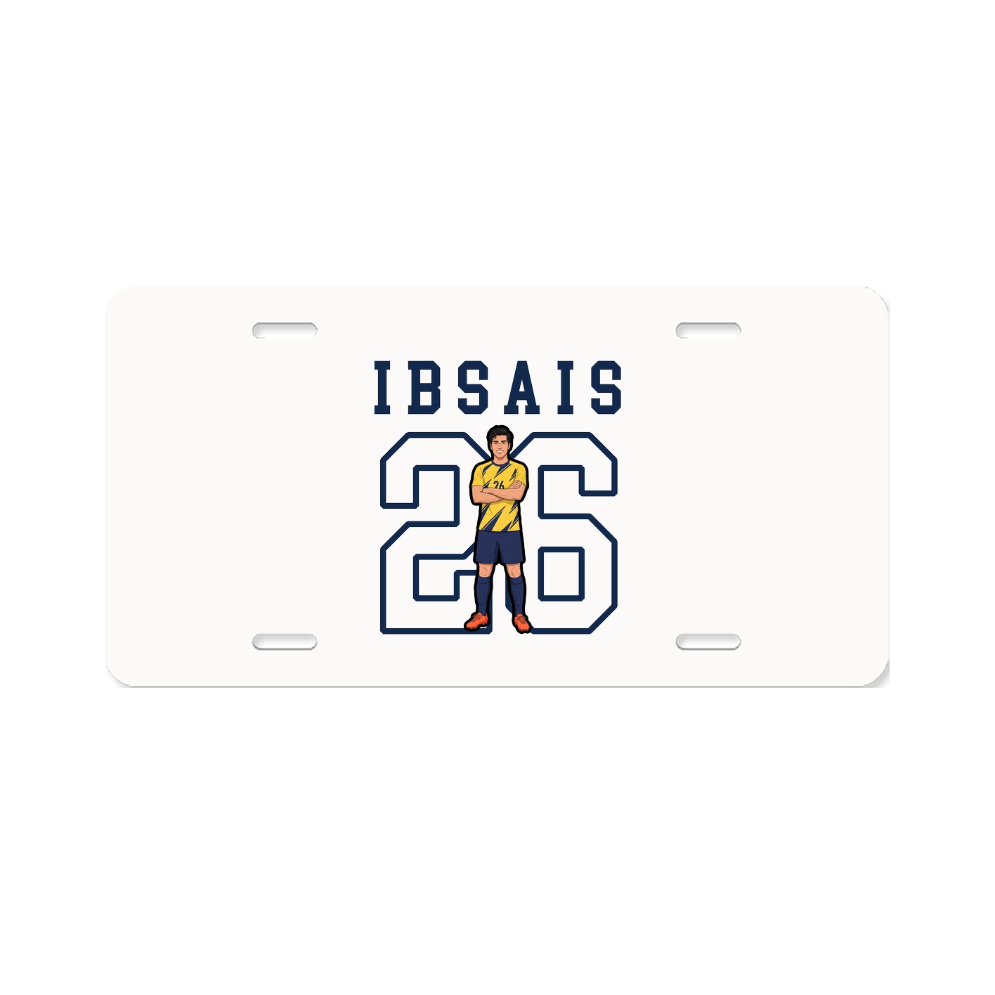 License Plate — Shirsey in Classic