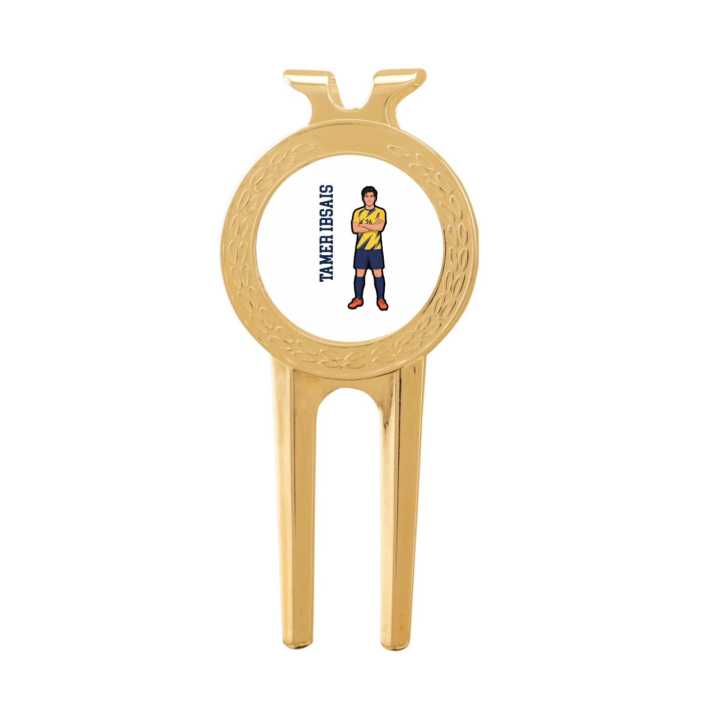 Divot Tool with Ball Marker — Name Vertical in Classic